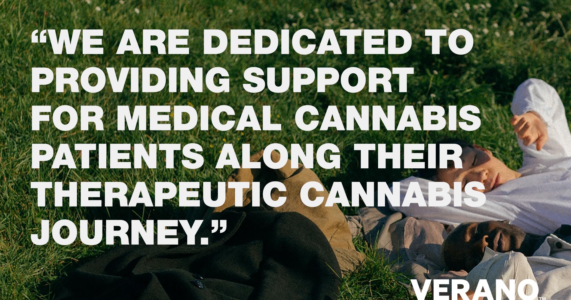 “We are dedicated to providing support for medical cannabis patients along their therapeutic cannabis journey.”